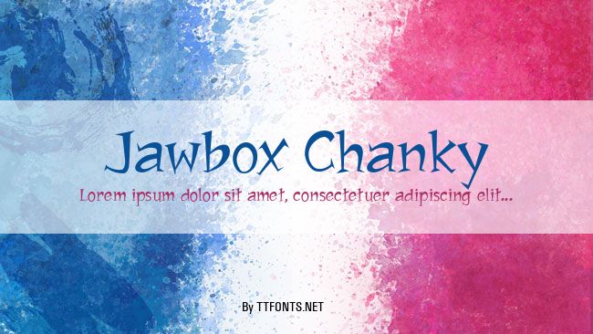 Jawbox Chanky example